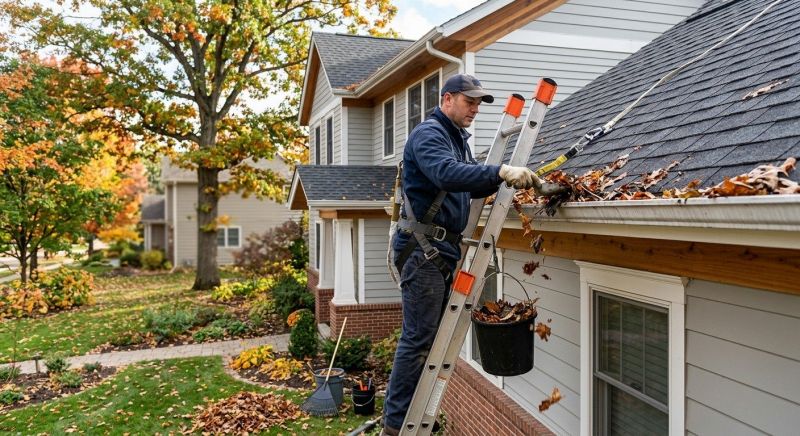 Clogged Gutter Clearing in Baltimore, MD