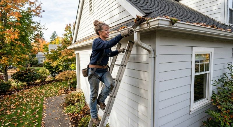 Downspout Cleaning in Fredericksburg, VA