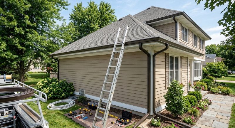Aluminum Gutter Replacement in Sacramento, CA