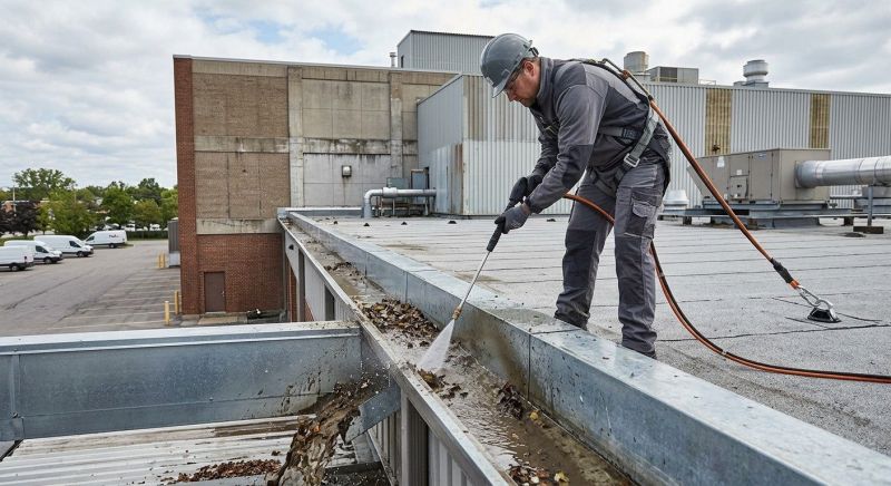 Business Gutter Cleaning in Denver County, CO