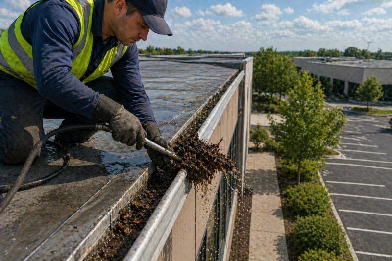 Commercial Downspout Cleaning in Mcdonough, GA