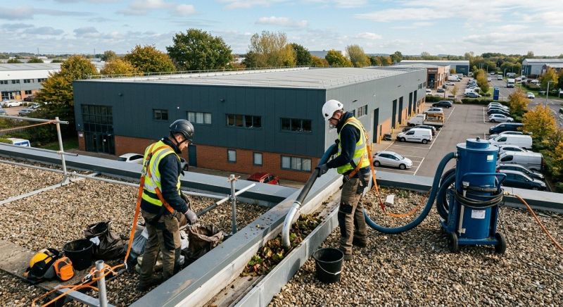 Commercial Gutter Maintenance in Mcdonough, GA