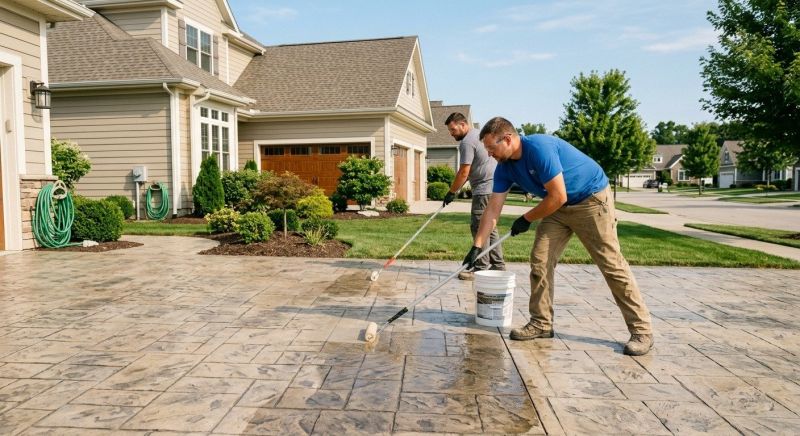 Concrete Driveway Sealing in Kitsap County, WA