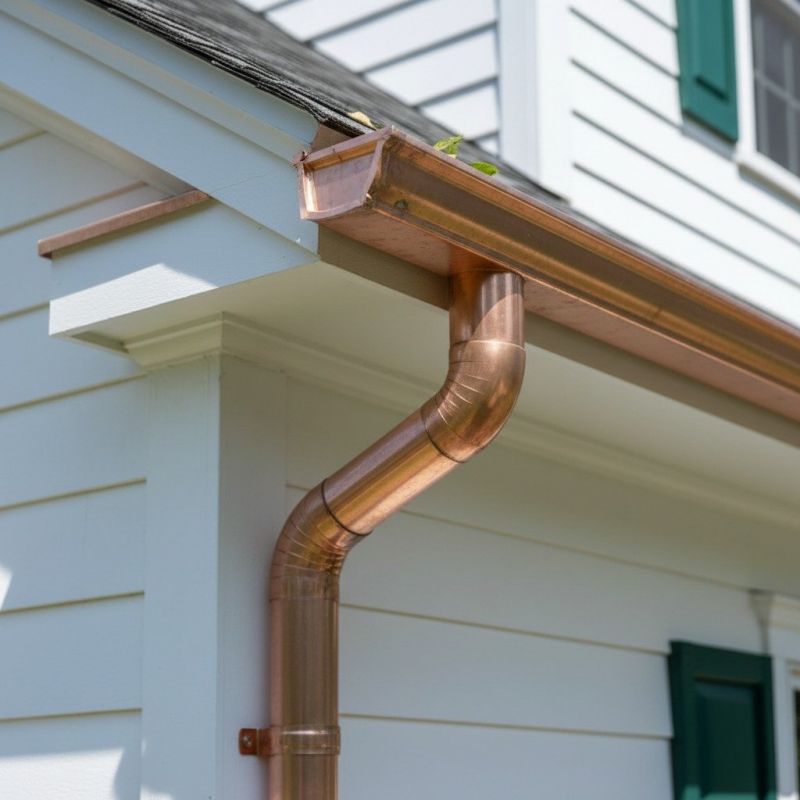 Copper Gutter Replacement in Clarksville, TN