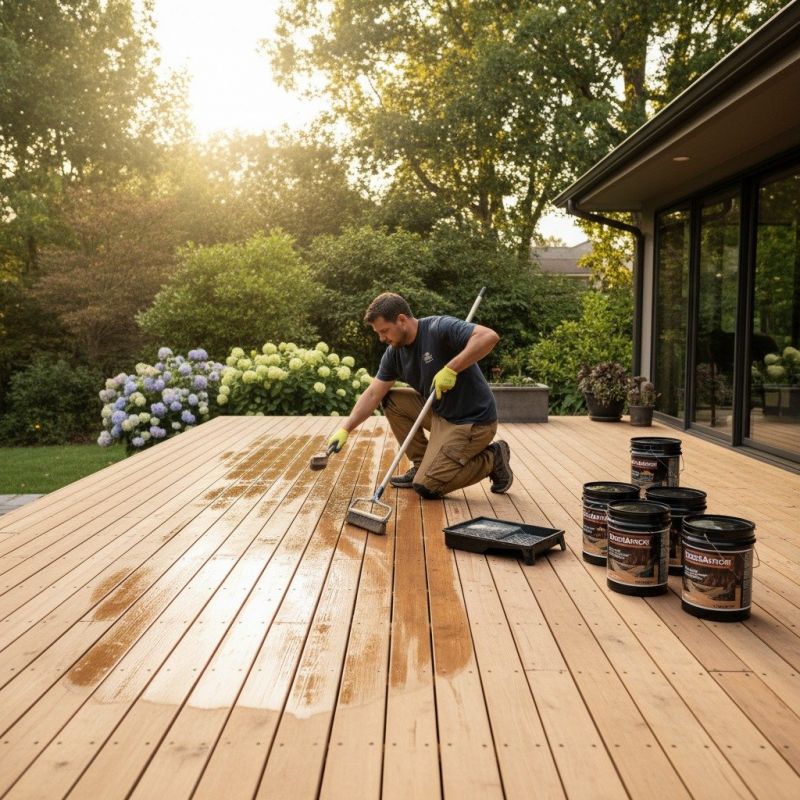 Deck Sealing in Kitsap County, WA