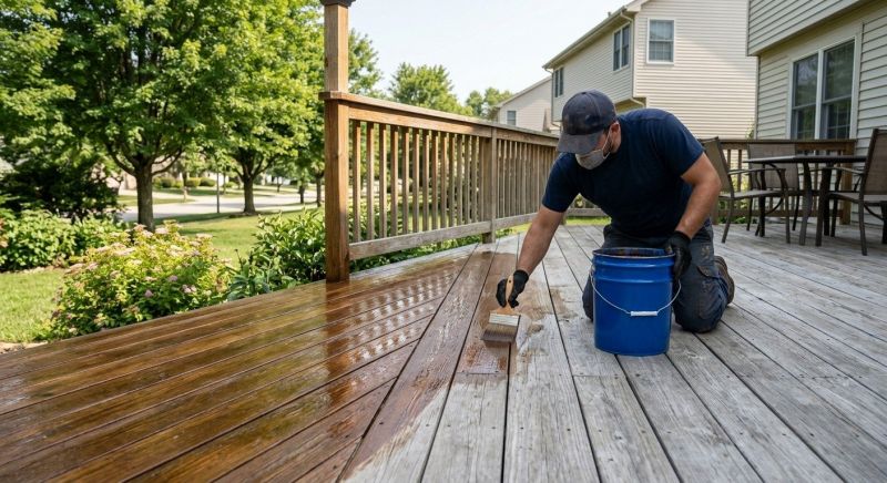 Deck Sealing in Renton, WA