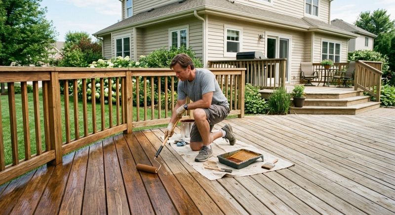 Deck Sealing in Puyallup, WA