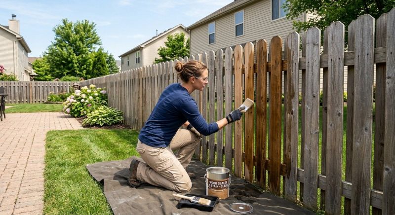 Fence Sealing in Kitsap County, WA