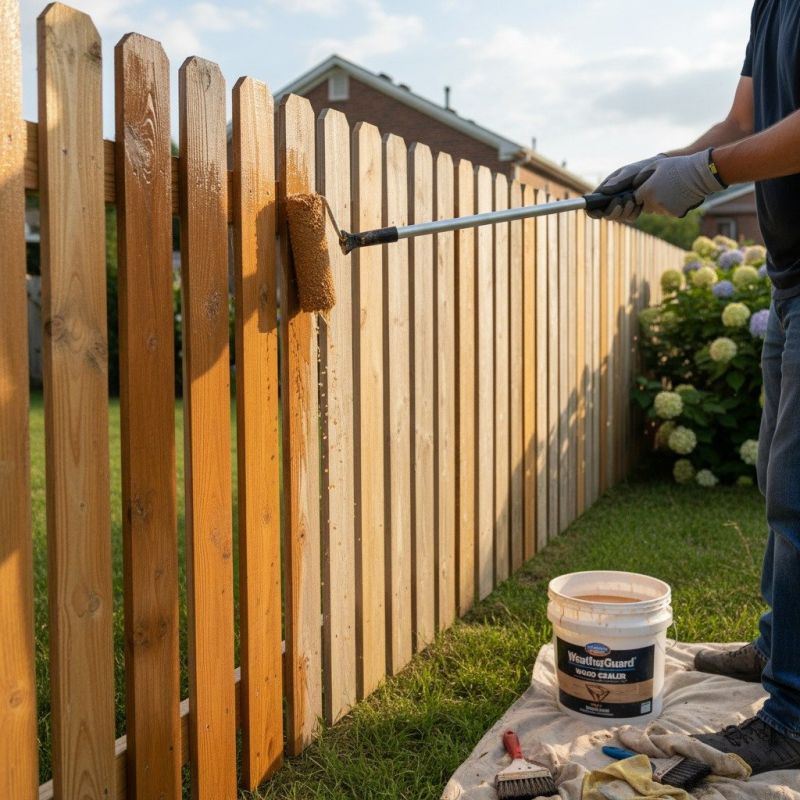Fence Sealing in Kitsap County, WA