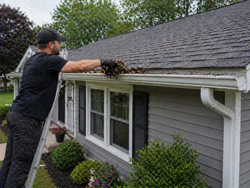 Gutter Leaf Clearing in Boulder, CO