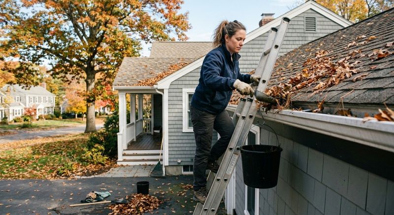 Gutter Leaves Removal in Pittsburgh, PA