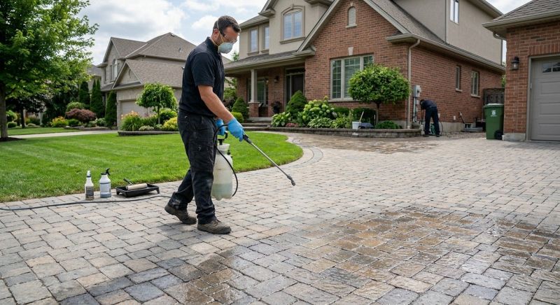 Paver Driveway Sealing in Puyallup, WA
