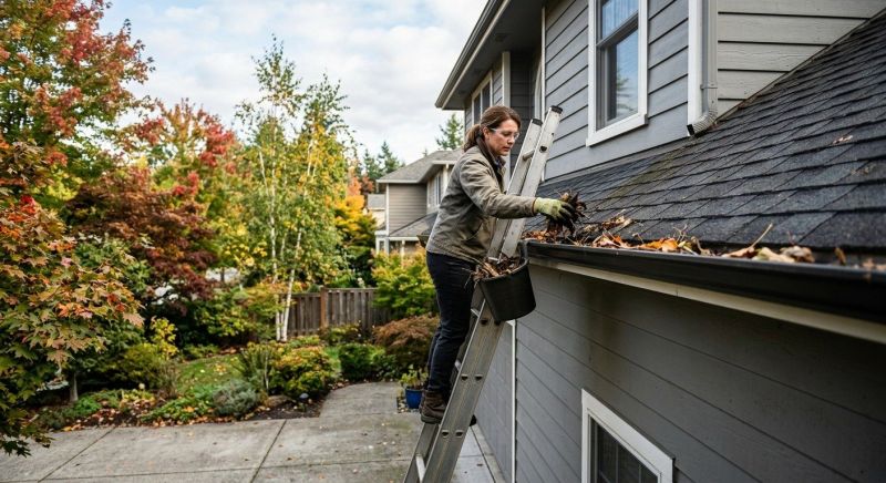 Rain Gutter Clearing in Rochester, NY