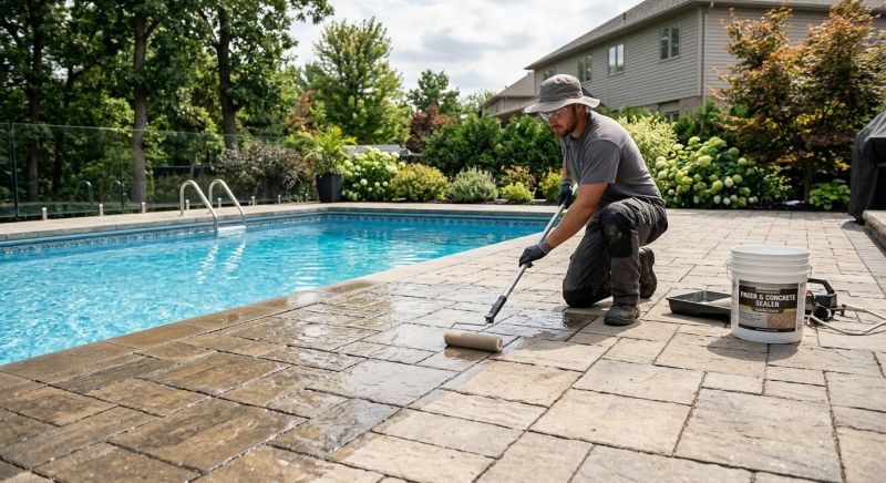 Stamped Concrete Sealing in Tacoma, WA